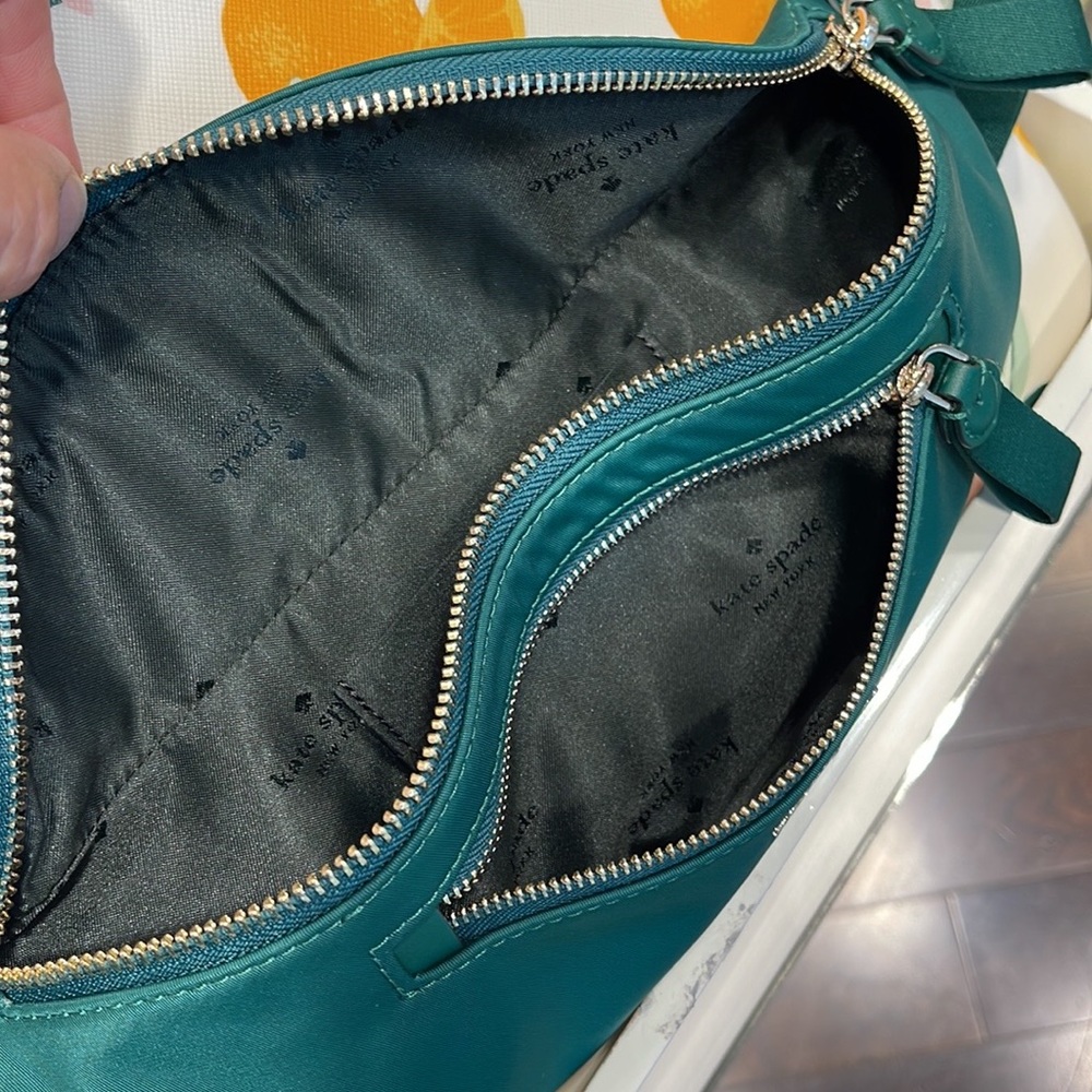 Kate Spade Chelsea Nylon Belt Bag Fanny Pack 
Color: Deep Jade
NWT - Picture 11 of 16